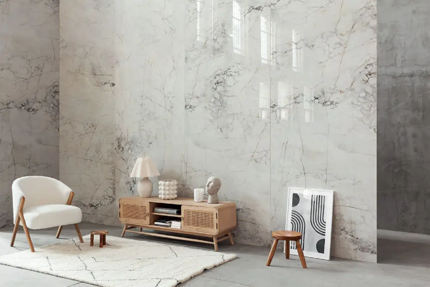 Salon w stylu skandynawskim